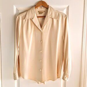 Studio 121 Cream Silk Blouse